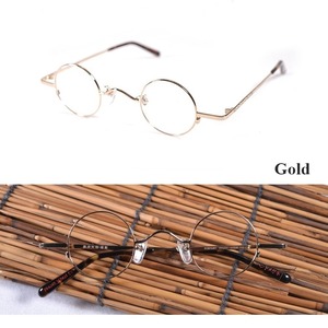 Titanium Alloy Small Round Glasses -round- / チタン合金 スモール ラウンド メガネ -ラウンド-