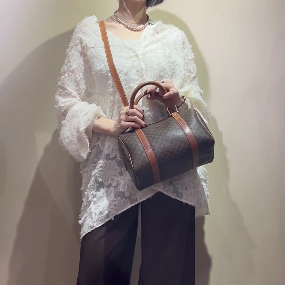 CELINE】1840 VINTAGE CELlNE ヴィンテージ セリーヌ マカダム柄