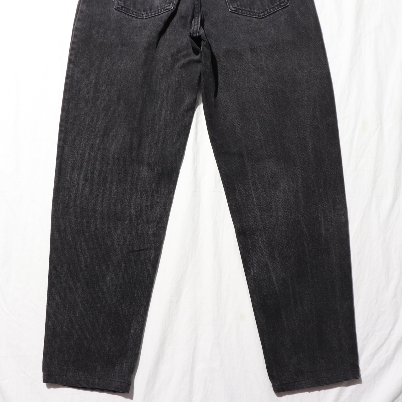 31×30 黒タブ Levi’s 550 USA 裾上げ済み サルファーブラック デニムパンツ リーバイス