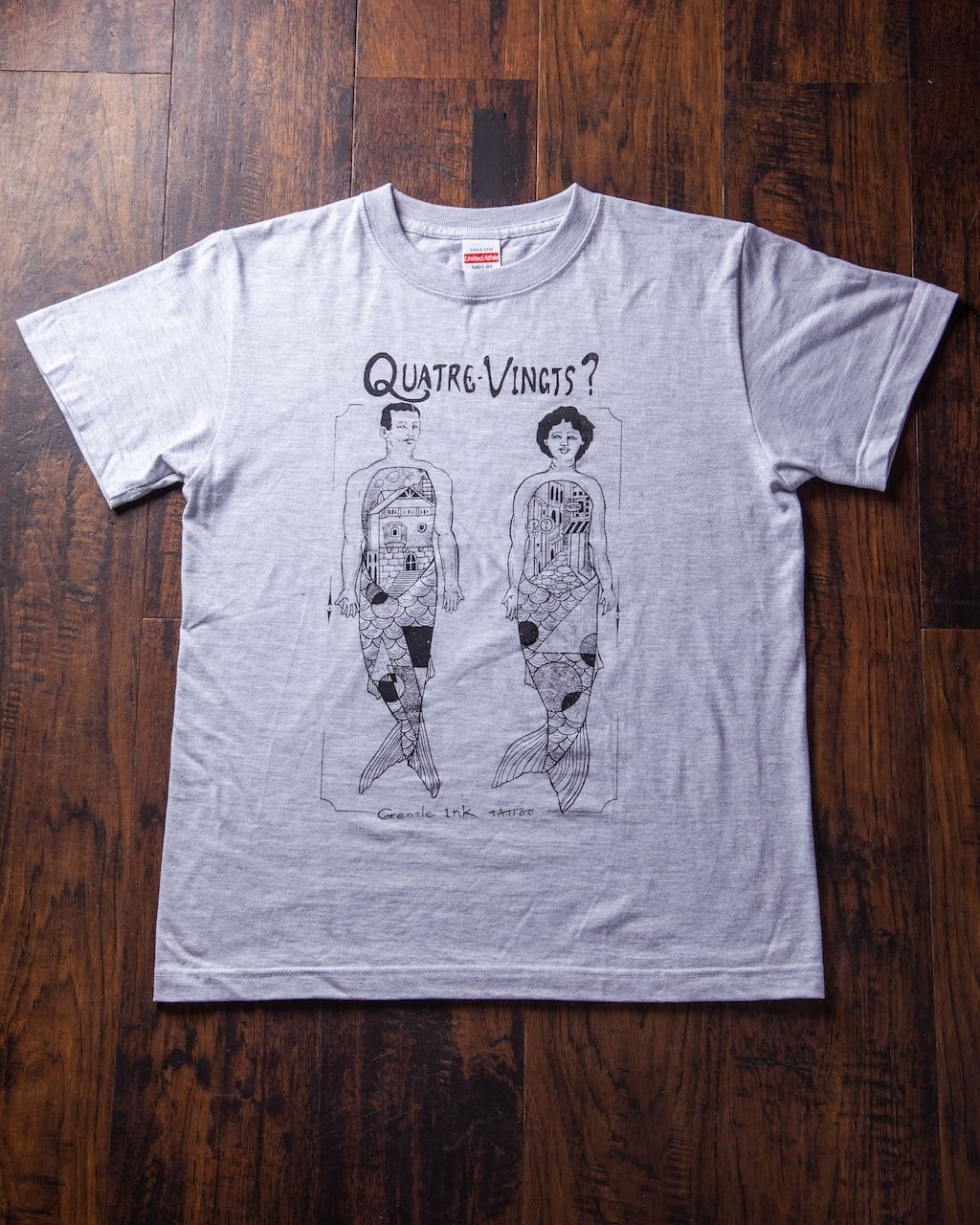 90s Haagen Dazs ハーゲンダッツ Tシャツ Photo by BARRY LATEGAN 杢