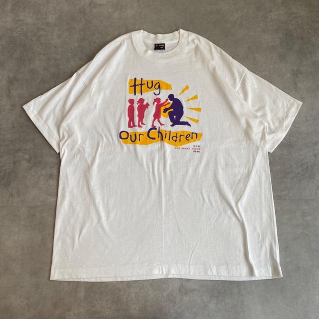 フルーツオブザルーム Tシャツ 古着 90s USA 人 2XL 白 13905
