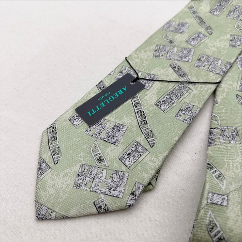 デットストックAREGLETTI TIE ネクタイ　n-560
