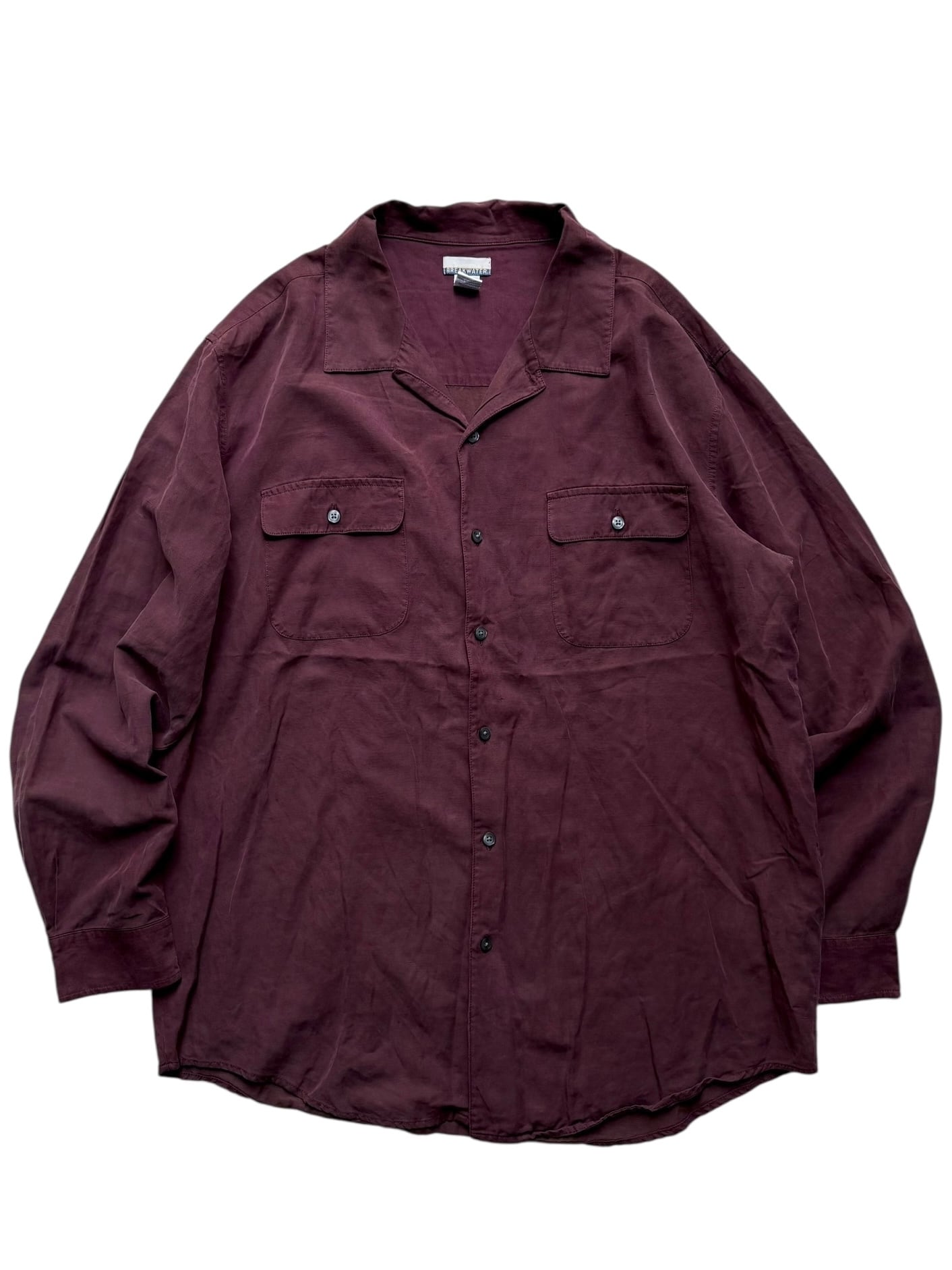 60's Forsyth Vintage Rayon Open Collar Shirt | FRISKY 古着屋 中目黒