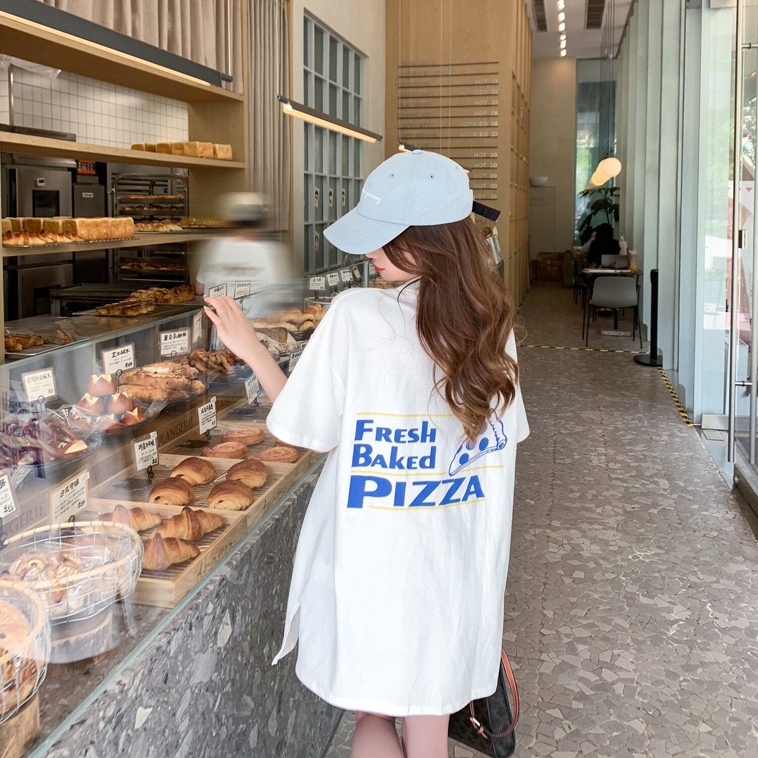 ルーズTシャツ ドレス レディースサマースタイルトップス 夏物 6Du_Shop_Women33622706606
