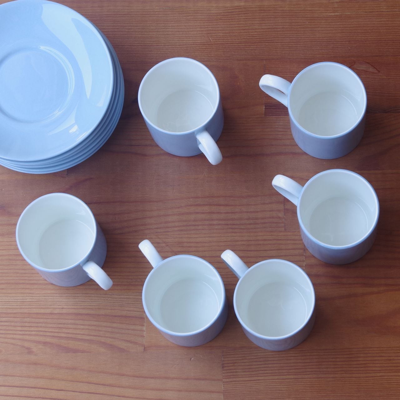 ウェッジウッド サマースカイ デミタスカップ ソーサー ブルー