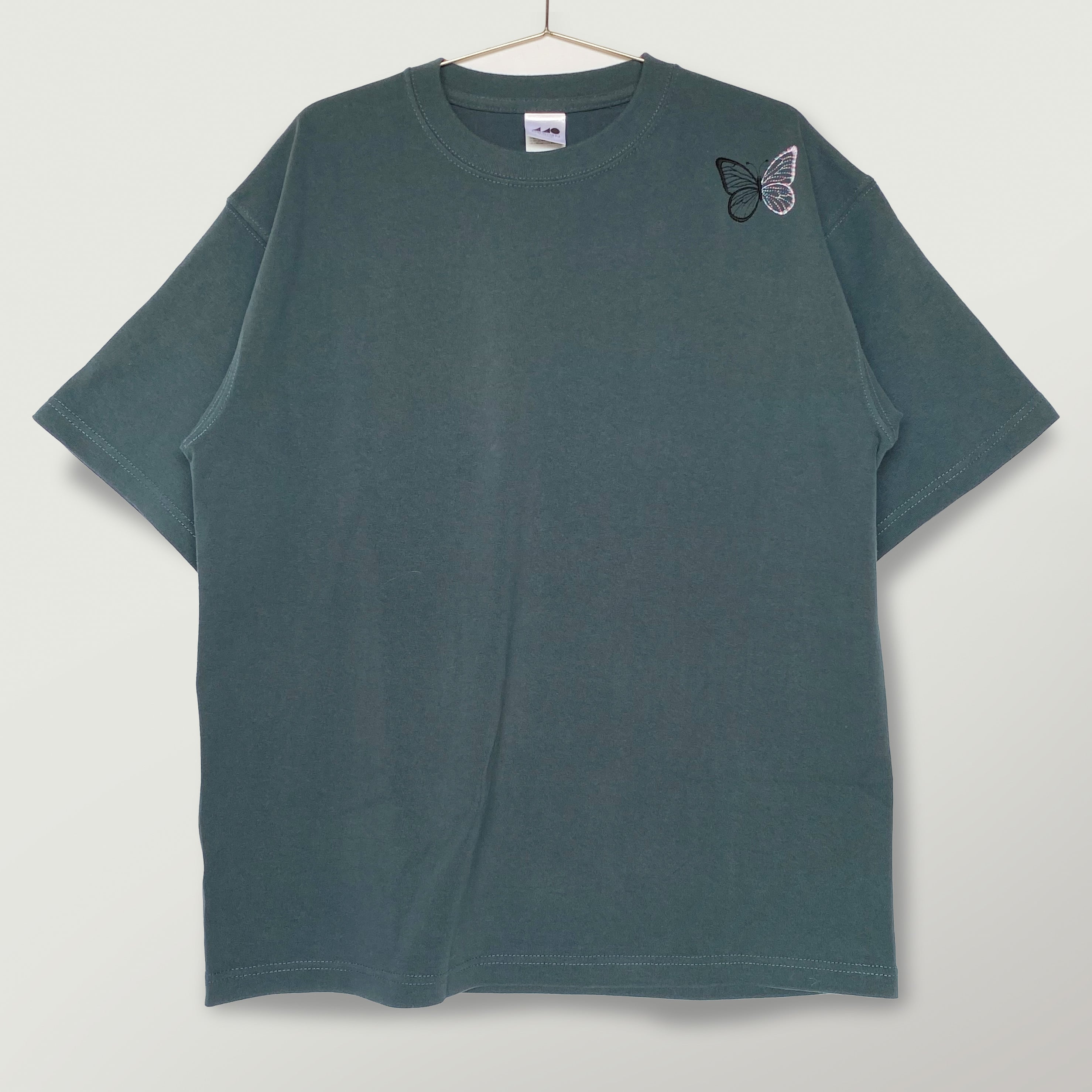 刺繍☆半袖Tシャツ／Butterfly effect | 440design