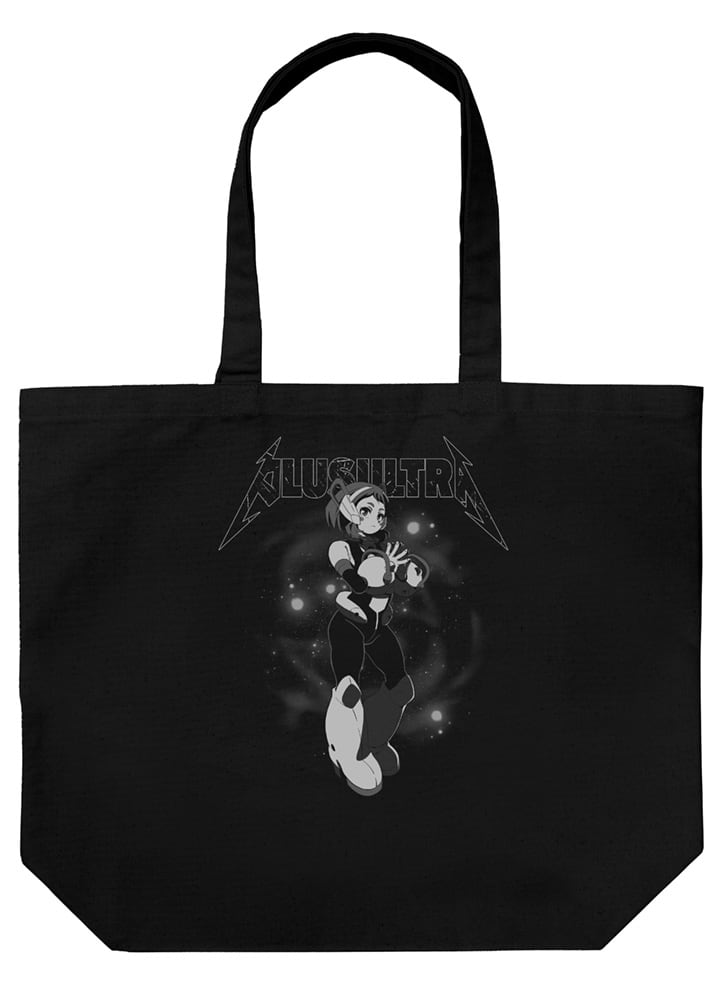 アニメ『僕のヒーローアカデミア』 麗日お茶子 ラージトート/BLACK