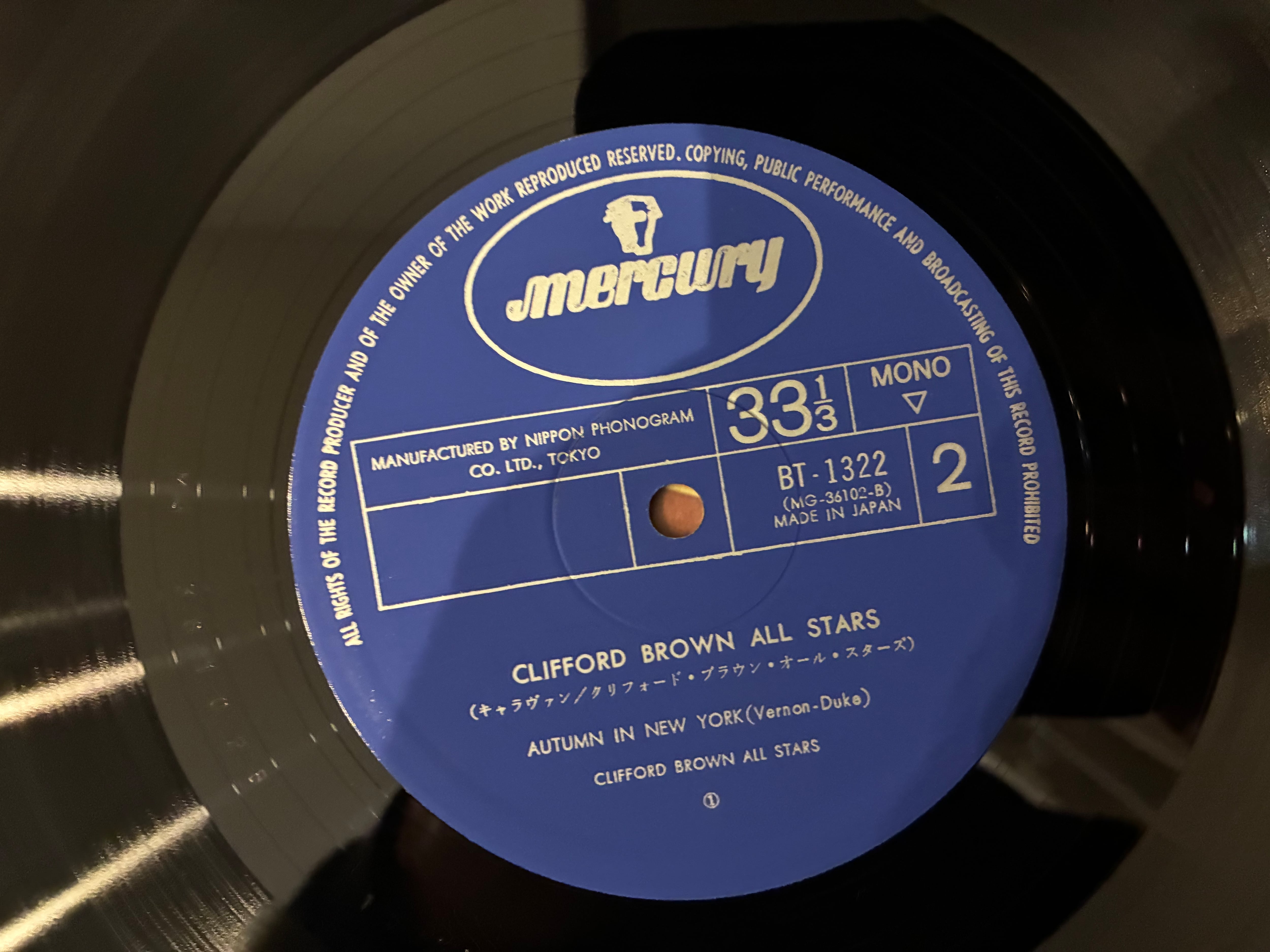 CLIFFORD BROWN / ALL STARS | sixteen records (シックスティーン