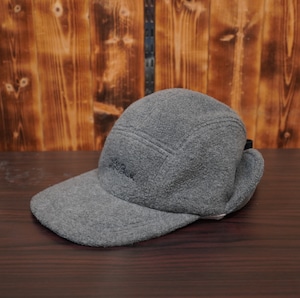 USA製 l.l.bean 耳付き フリースキャップ グレー L/帽子 llbean エルエルビーン 2way 80s90s