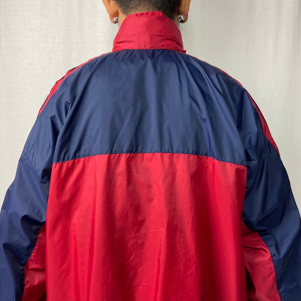 90年代 PUMA プーマ ナイロン トラックジャケット メンズXL相当 古着  