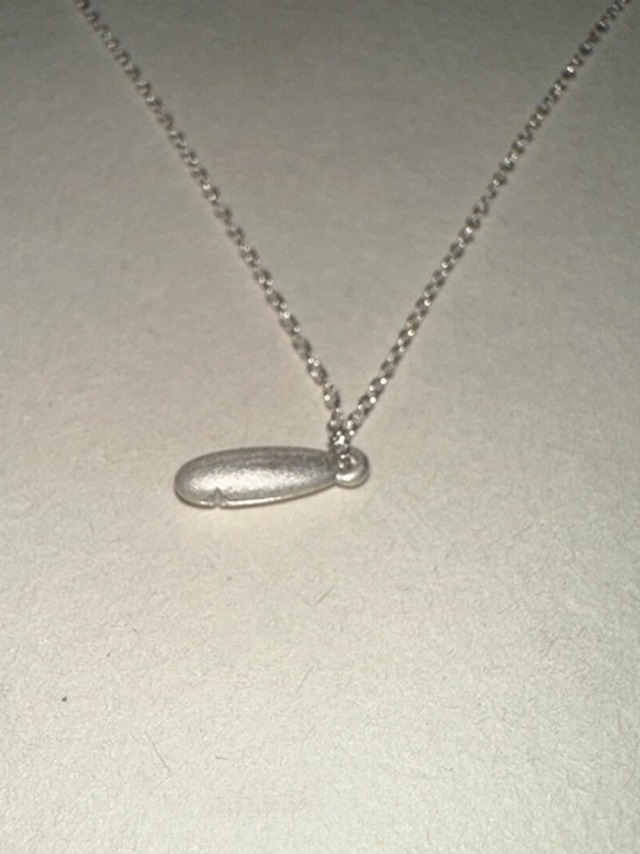 【即納商品】slender grain necklace