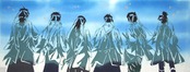 手ぬぐい　薄桜鬼　桜舞う　新選組　[D37]