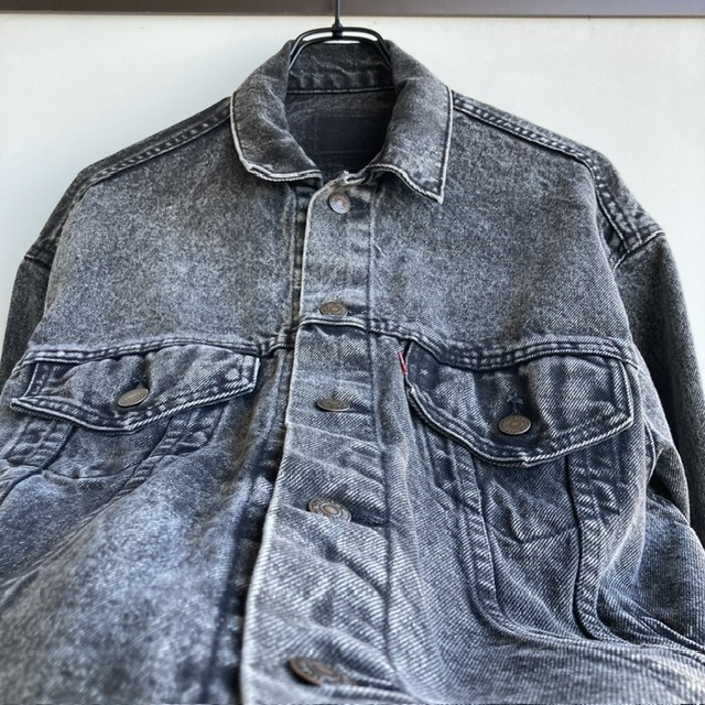 Levi’s 70507-0253 デニムジャケット 先染めブラック USA製 S 画像8