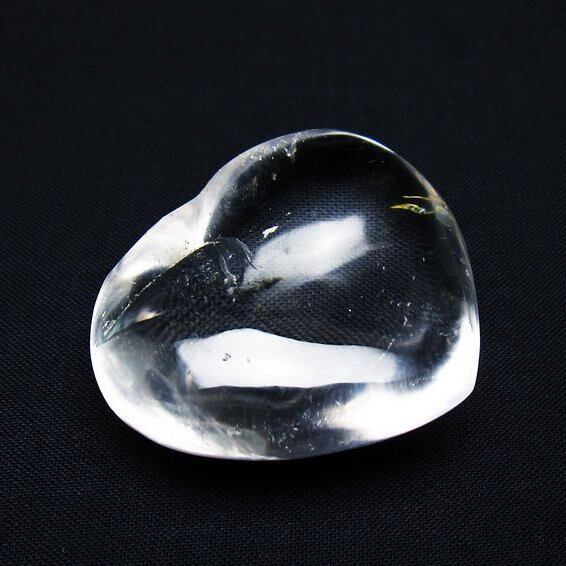 水晶 ハート置物 一点物 145-1600