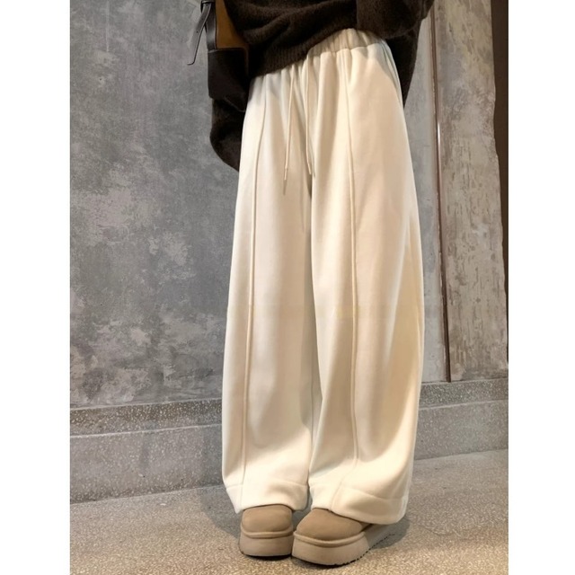 センターシームインナーフリースパンツ［S-L］