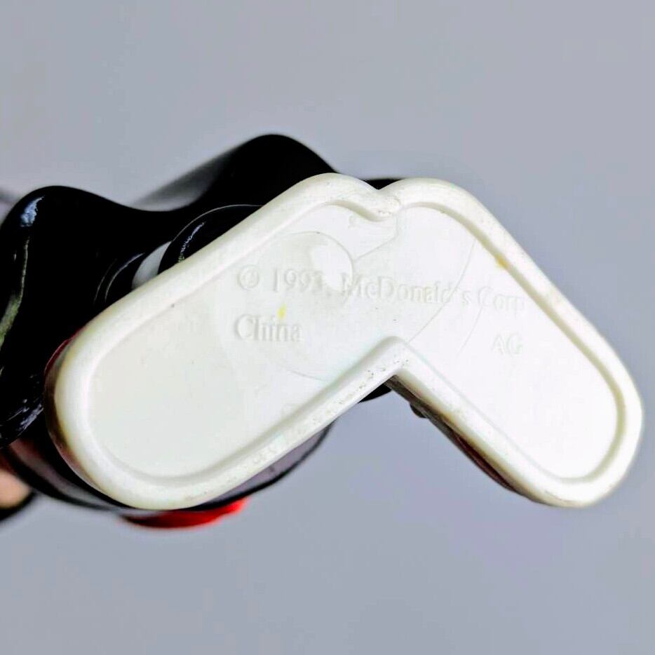 ☆ VINTAGE ☆【 McDonald's ( マクドナルド )】 1993年ハッピーセット『ドナルドとなかまたち』 ハンバーグラー 〚アメリカン雑貨 アメトイ〛