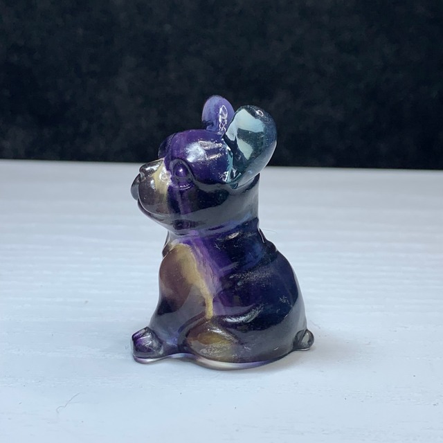 送料込み☆27.フローライト・フレンチブルドッグ