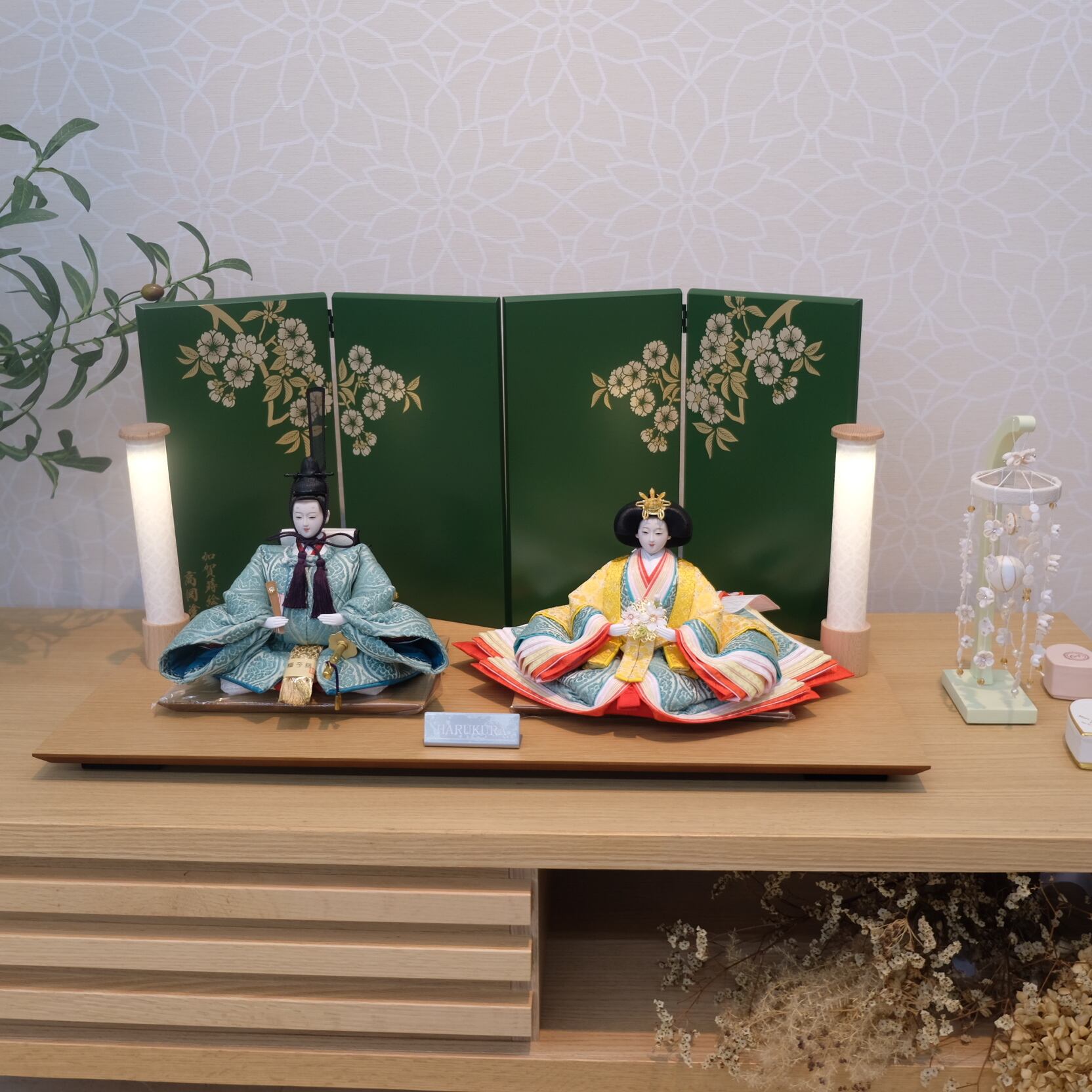 雛人形 HARUKURA ミモザ｜桃の節句｜インテリア｜おしゃれ＜No. TU