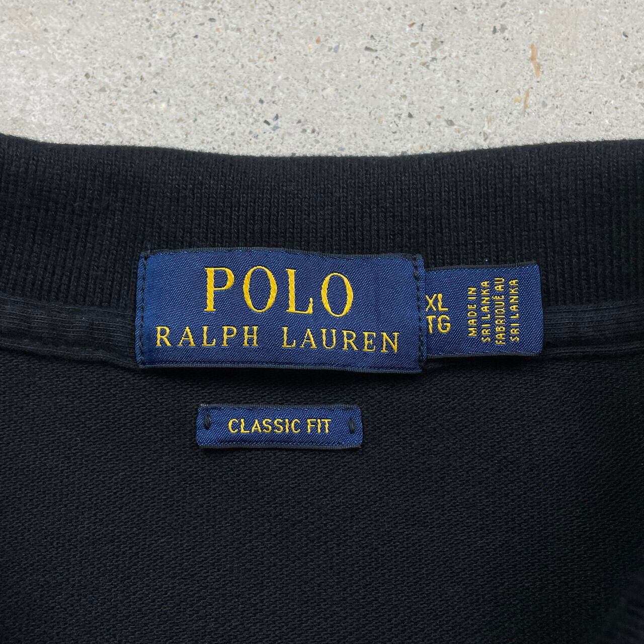 Polo Ralph Lauren ポロラルフローレン 長袖ポロシャツ 鹿の子 メンズ