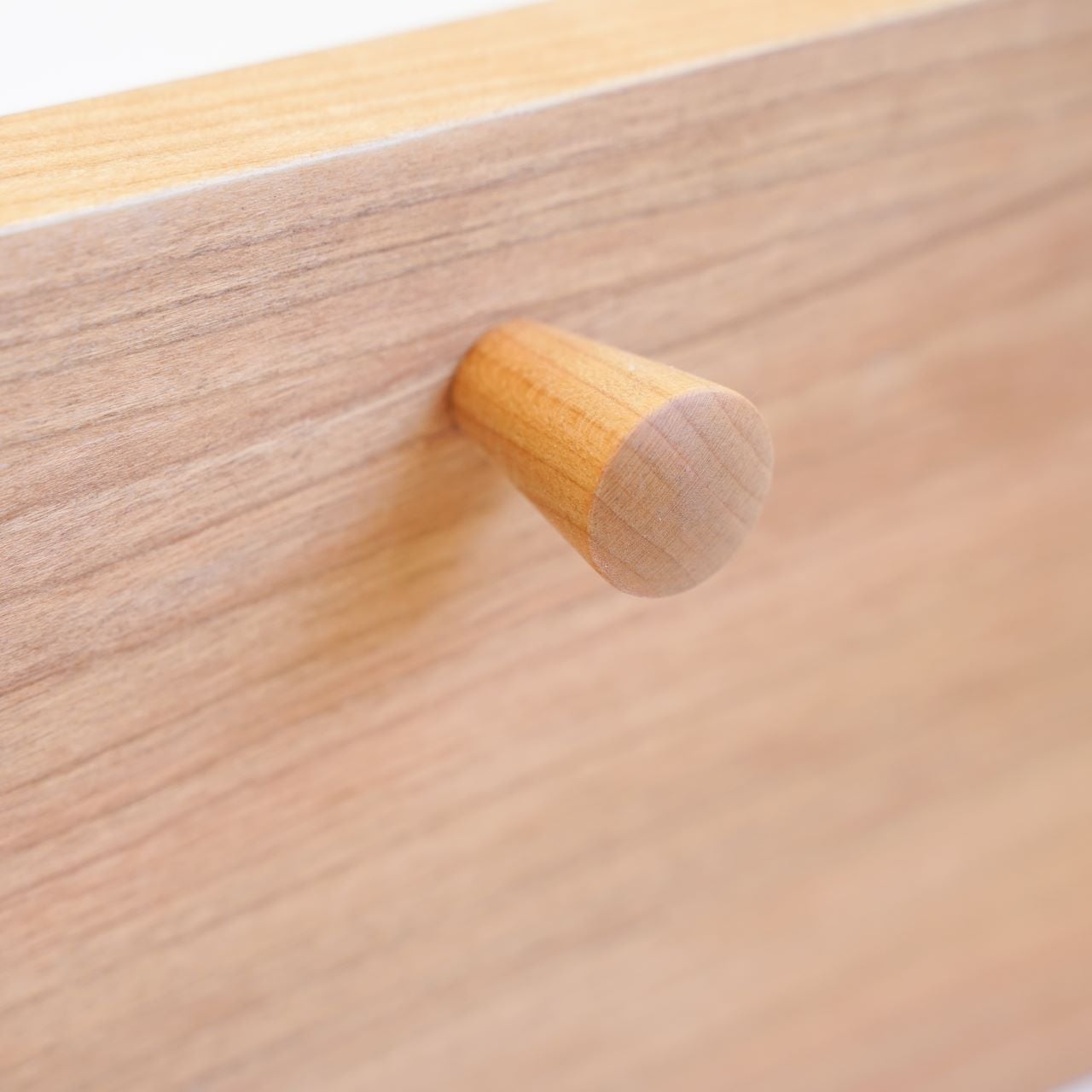 cone knob (L)【木製つまみ】キャビネット 家具 部品 扉 引き出し