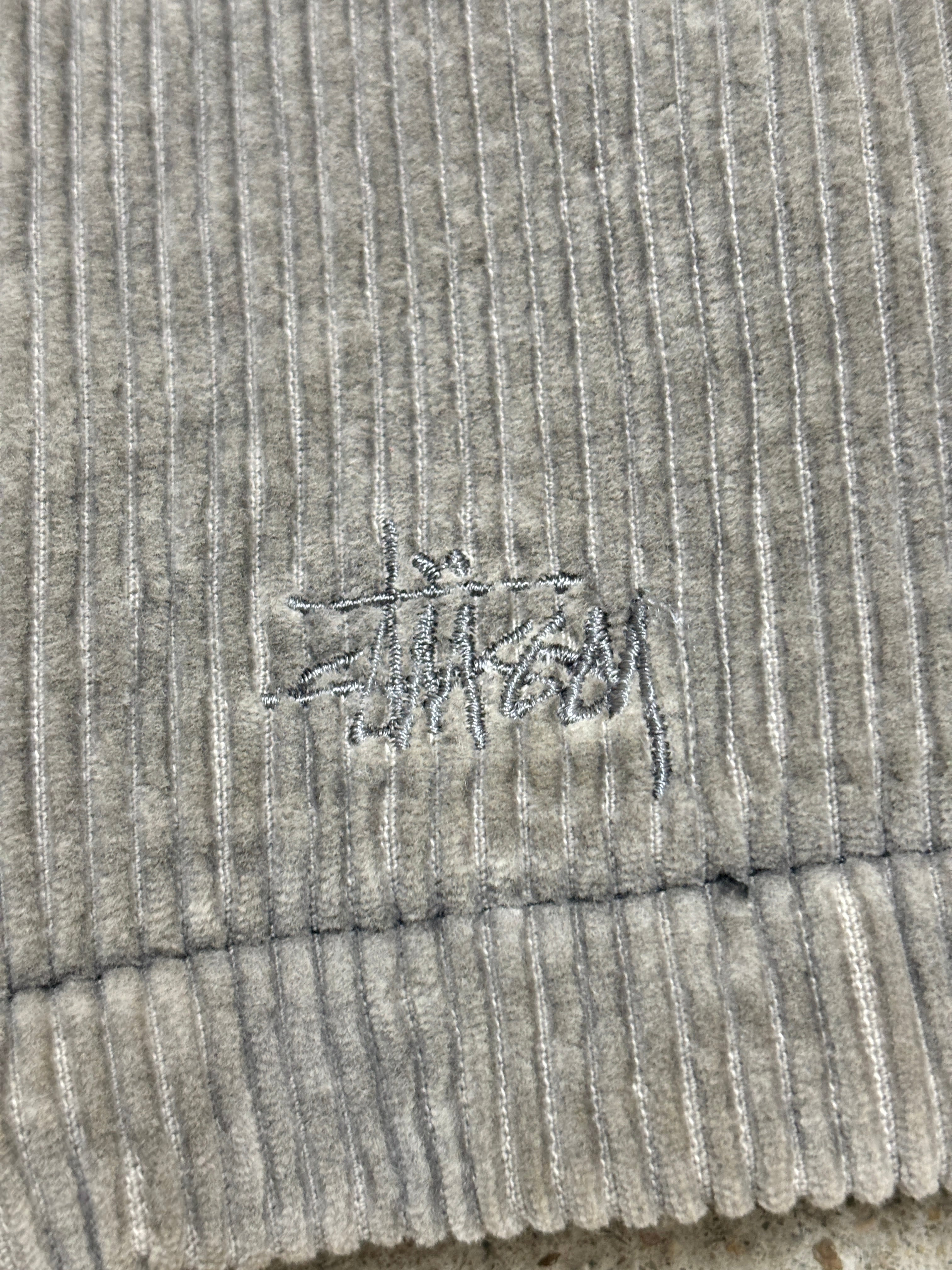 90～00s OLD STUSSY/Boa Corduroy Jacket/紺タグ/S/ボアコーデュロイ