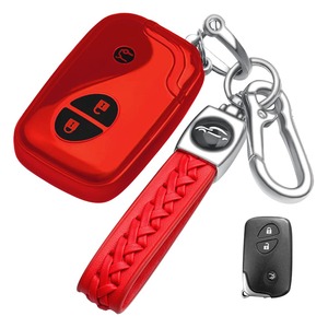 【在庫のみ】キーケース レクサス用 スマートキーケース キーカバー TPU レクサス専用設計 キーホルダー レクサス LEXUS 前期 LS GS IS HS RX CT LS600h GS430適用 キーケース