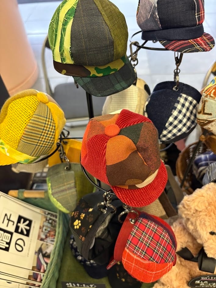 かわいい帽子キーホルダー