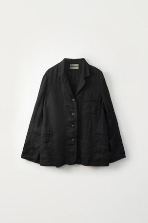 [NOTHING WRITTEN] Aube linen jacket (Black) 正規品 韓国ブランド 韓国通販 韓国代行 韓国ファッション ナッシングリトゥン 日本 店舗