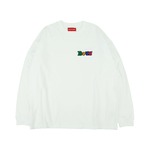 BOKU HA TANOSII ／ BOKU LOGO ビッグシルエットロンTee ”ホワイト”