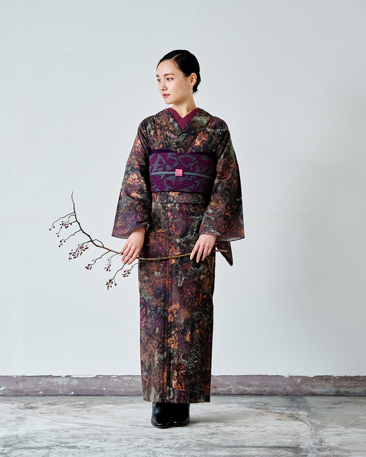 20％offクーポン ／ ＼ 特売品 ／ 【一点物】【】絞り訪問着 袷 正絹 