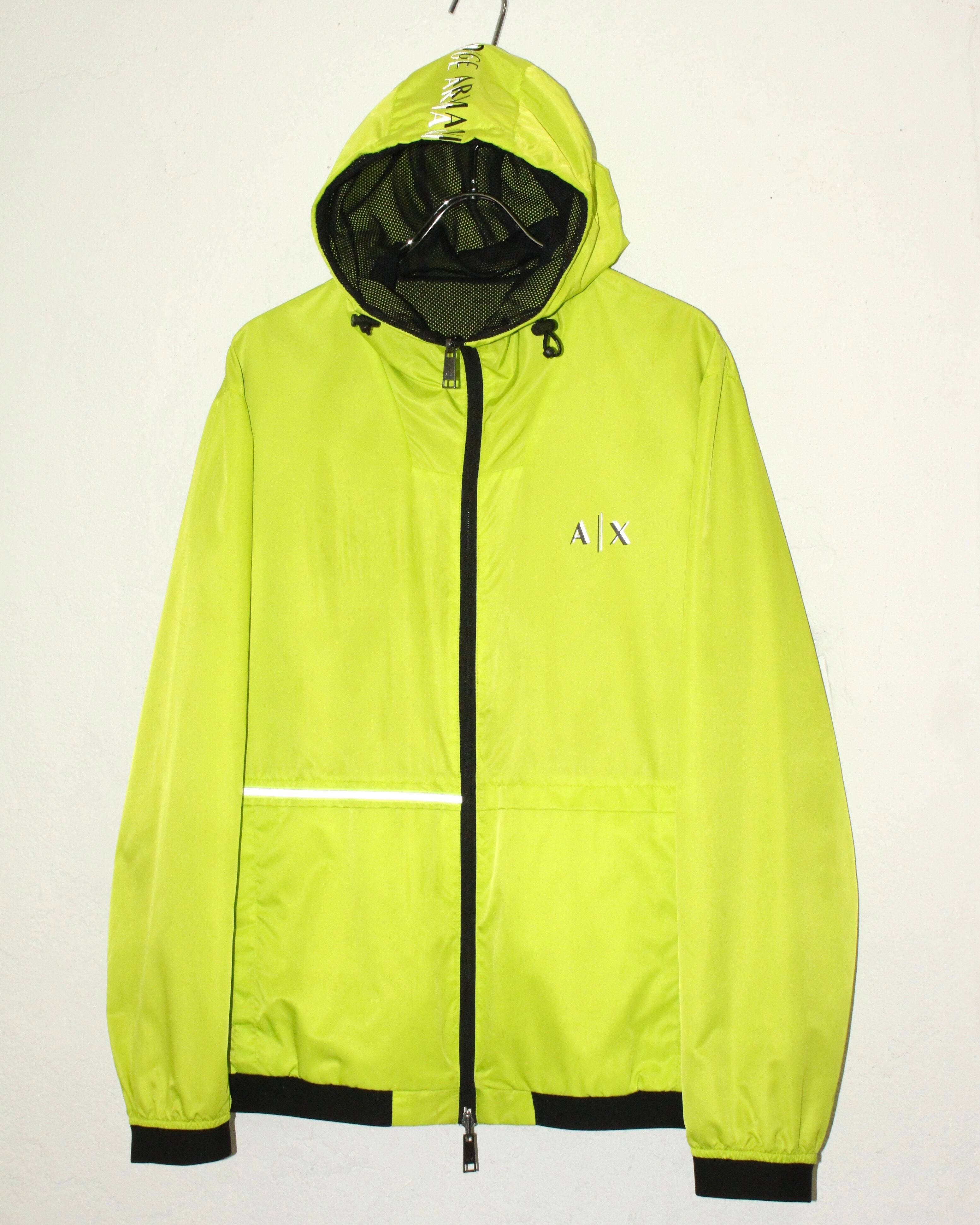 2020AW ARMANI EXCHANGE Nylon×Mesh Reversible Mountain Parka