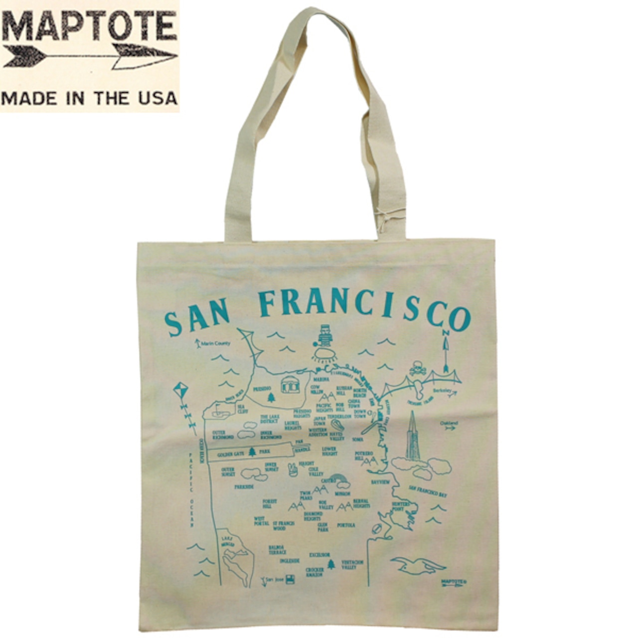 ［MAPTOTE］ロッサリートートバッグ｜San Francisco