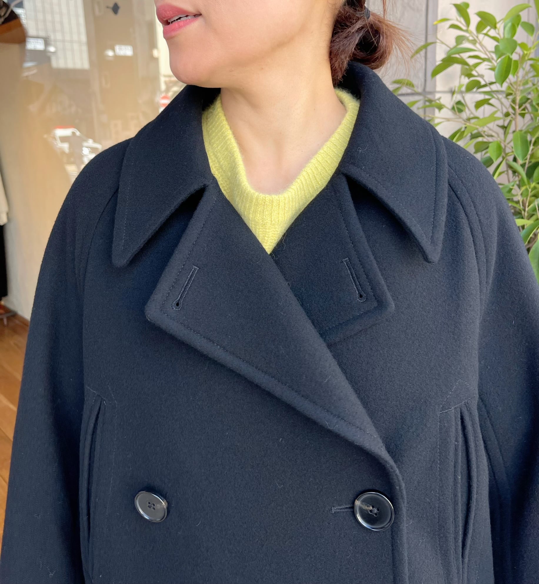 miffew /【ダウンにみえないアウター】 PEA DOWN COAT ピーダウン