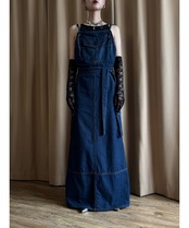 MADE IN JAPAN denim maxi dress-4767-6