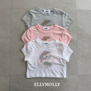 [ELLYMOLLY] Elliswan Tee / [엘리몰리] 엘리스완티