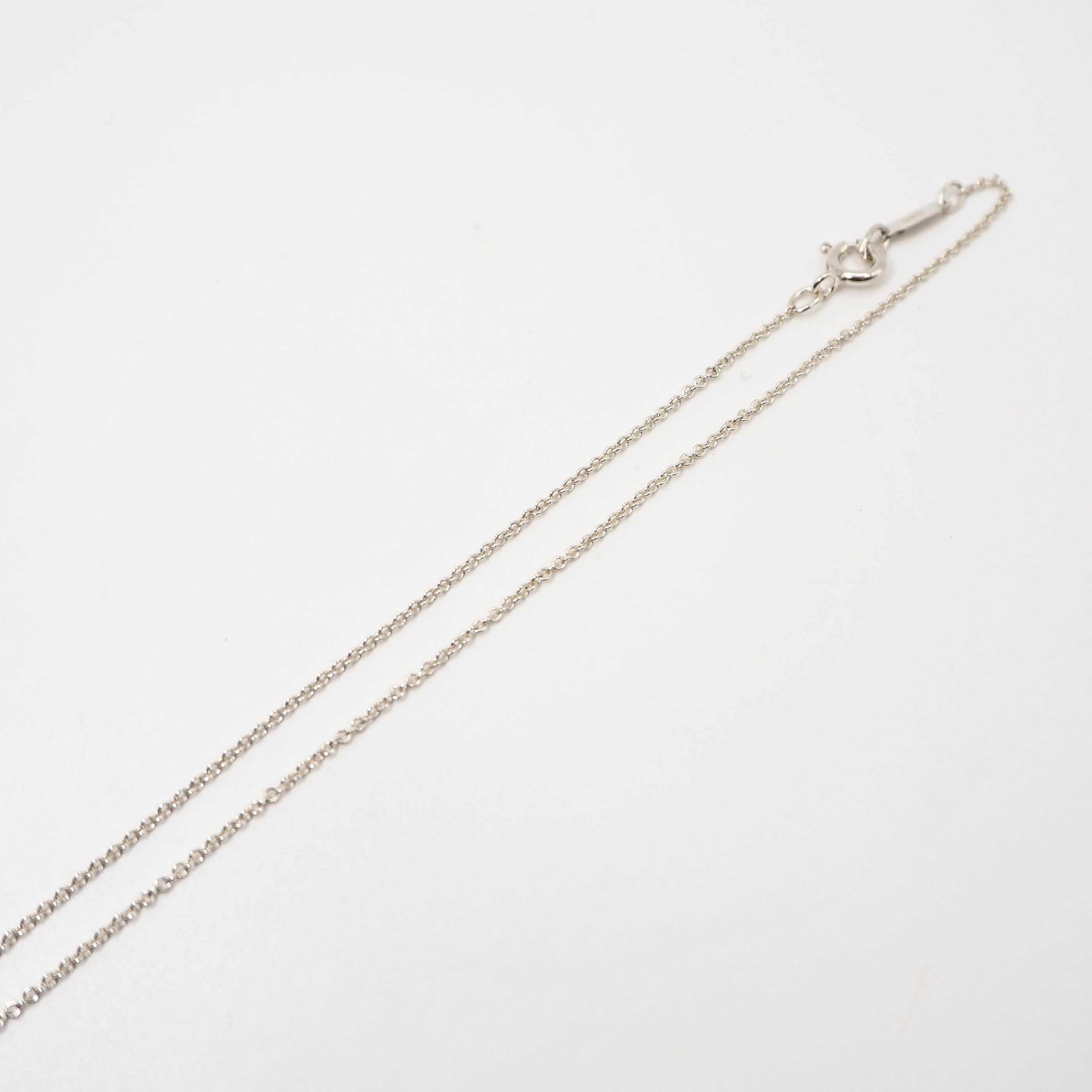 Tiffany&Co. シグネチャー コンビ ネックレス シルバー925 K18