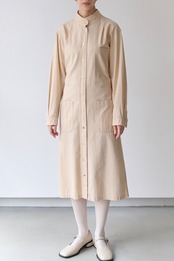 Vuokko geometric mini check belted shirt dress
