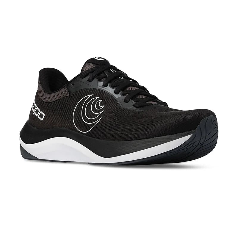 Topo Athletic(トポ アスレチック) ULTRAFLY 6(ウルトラフライ 6)-Black/White メンズ ロードランニングシューズ