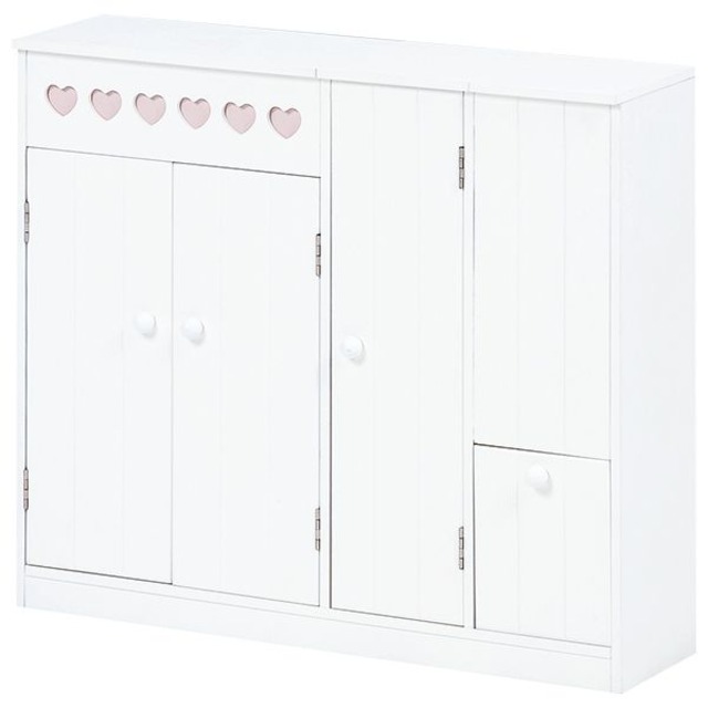 チェスト(クリスタル取っ手) MCH-6590 幅50×奥行33.5×高さ91cm