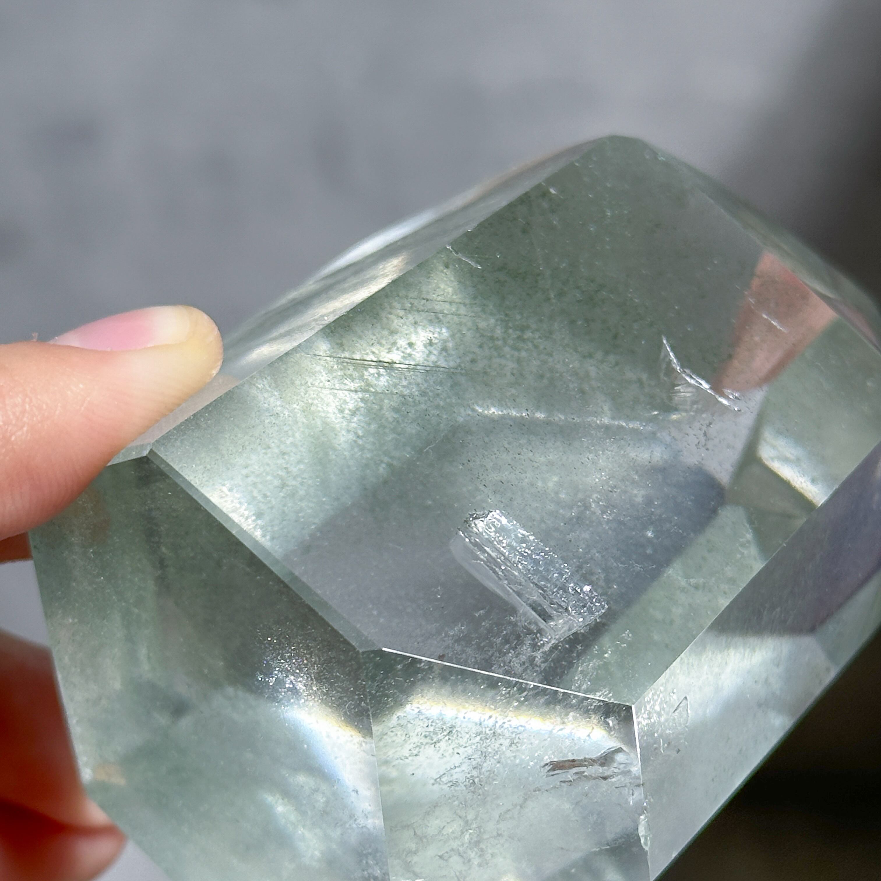 グリーンファントムガーデンクォーツ タワー02 ◇ Garden quartz
