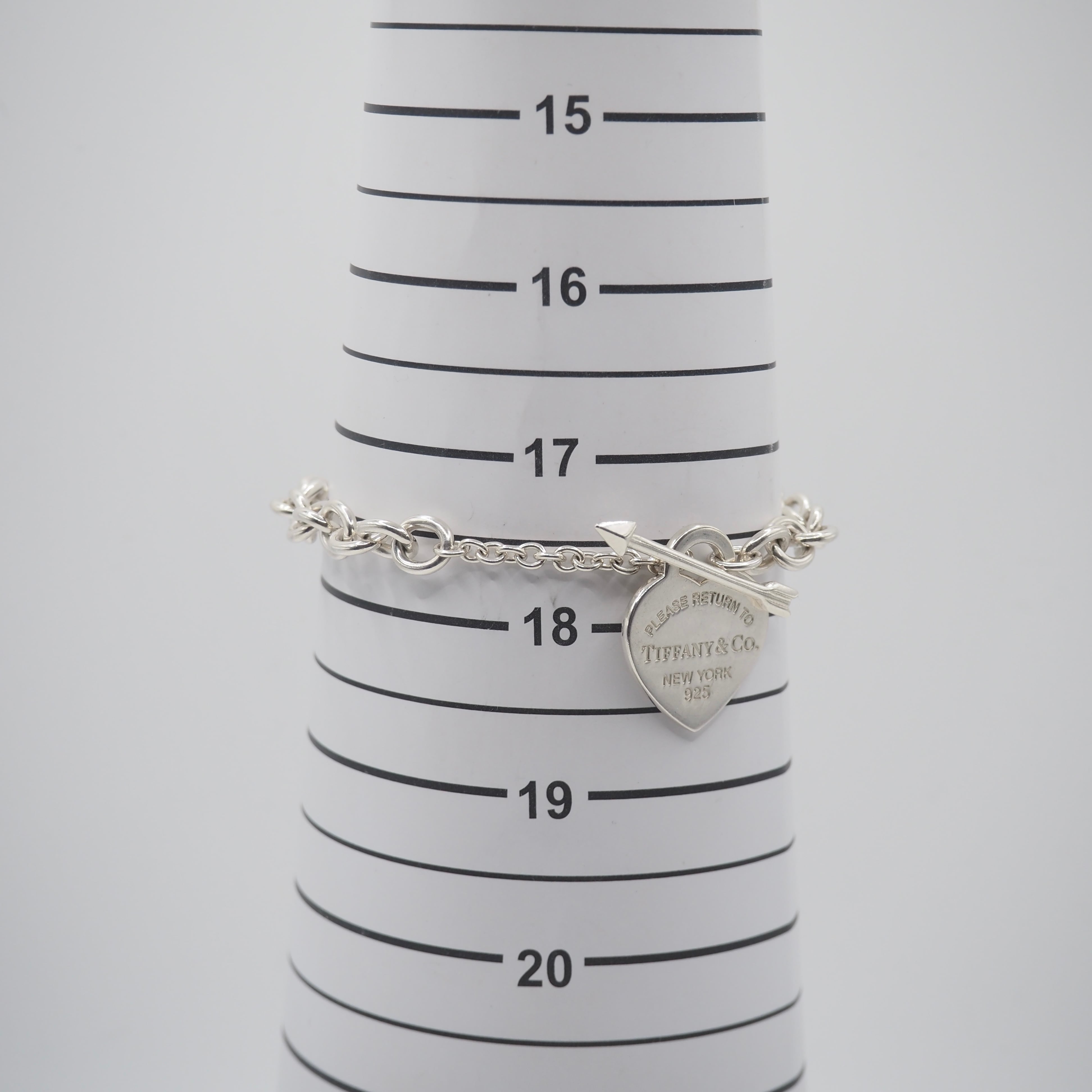 Tiffany&Co. ハートアローブレスレット シルバー925 ティファニー 付属