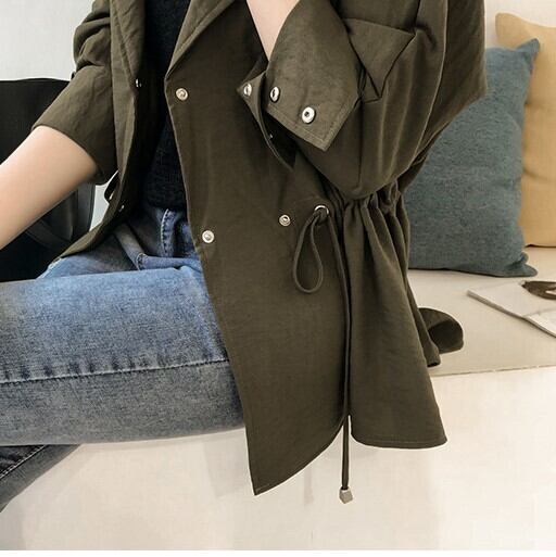 パーカー マウンテンパーカー スプリングコート アウター 袖あり 長袖 Vネック 襟なし アシンメトリー ウエストリボン 前開き ドローコード かわいい 大人可愛い きれいめ シンプル カジュアル 大人 上品 おしゃれ こなれ感 ラフ マニッシュ スポーティー クール モード系 パーカー マウンテンパーカー スプリングコート アウター 袖あり 長袖