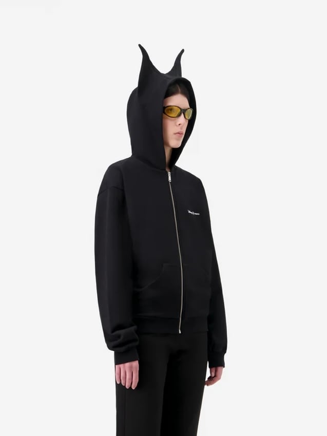 25AW】coperni コペルニ / DISNEY X COPERNI MALEFICENT ZIP UP HOODIE