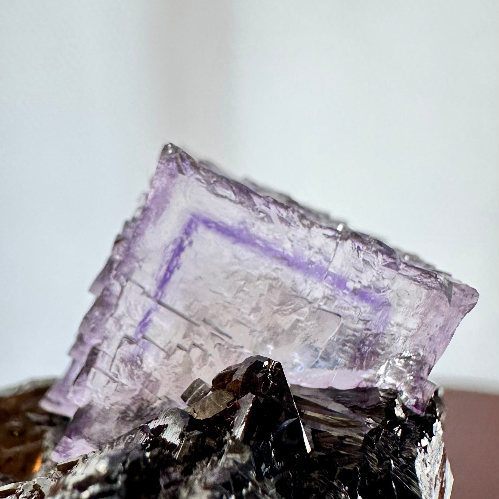 フローライト / スファレライト【Fluorite with Sphalerite】アメリカ産