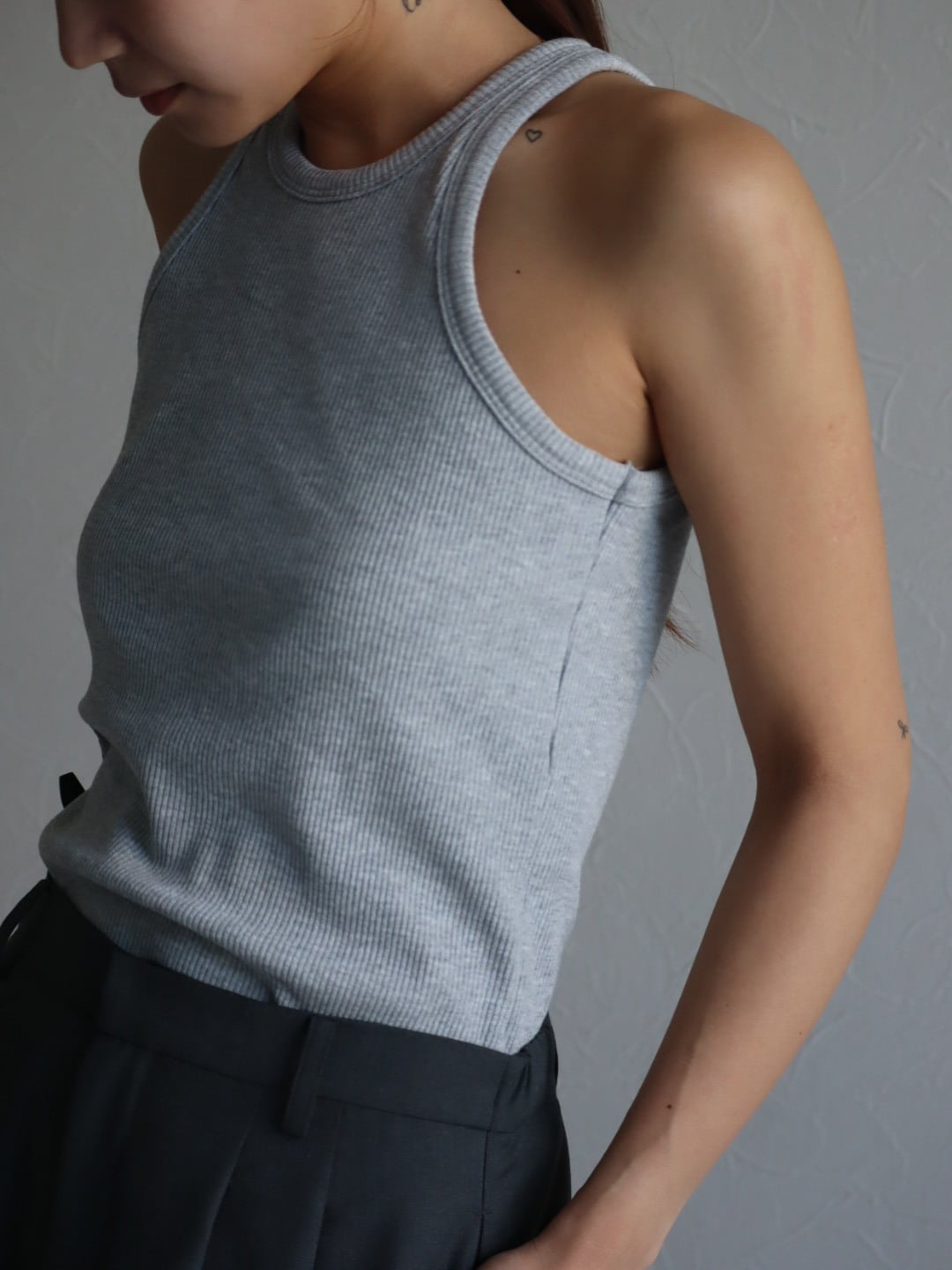 amesuri rib tank (gray)