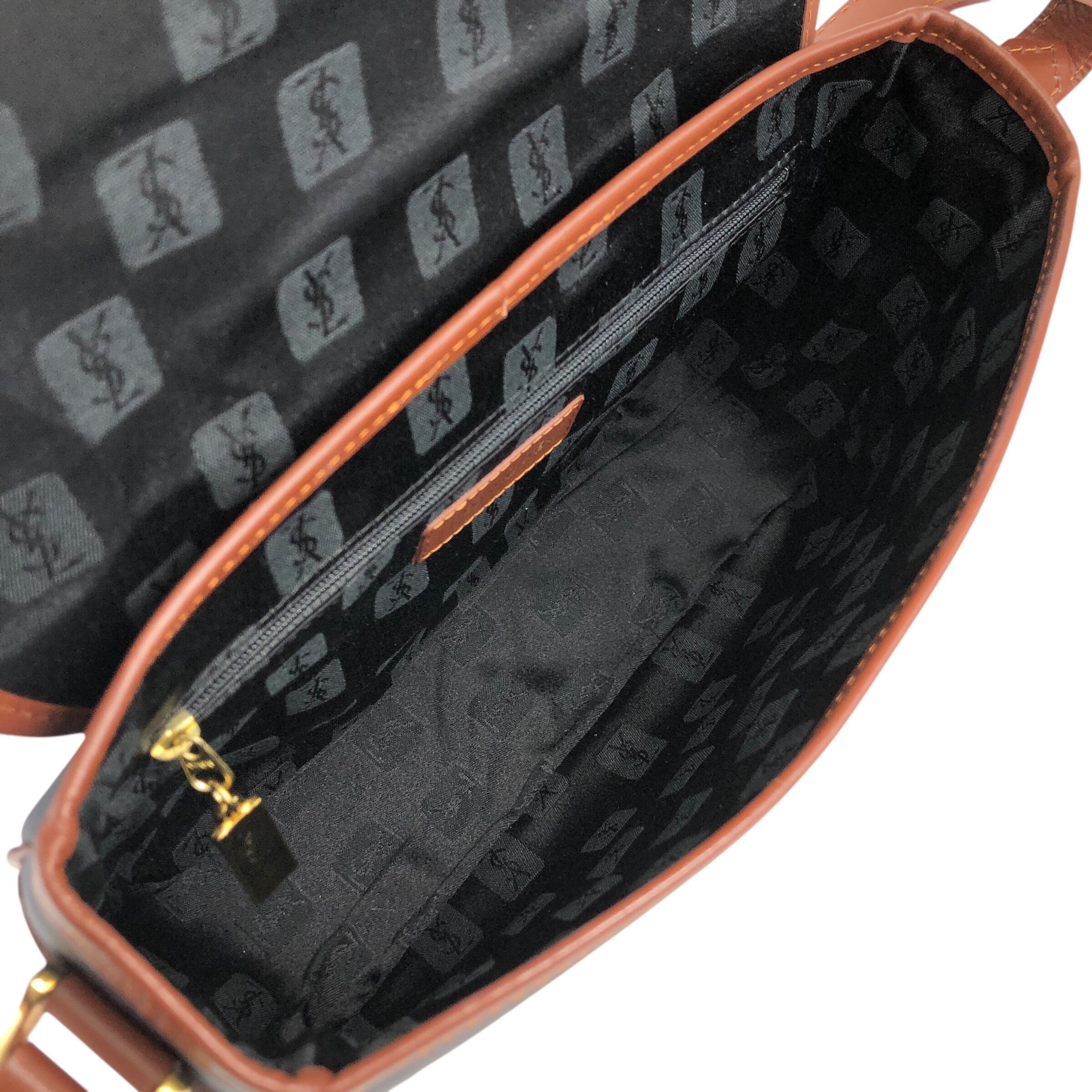 Yves Saint Laurent イヴ・サンローラン ショルダーバッグ ネイビー
