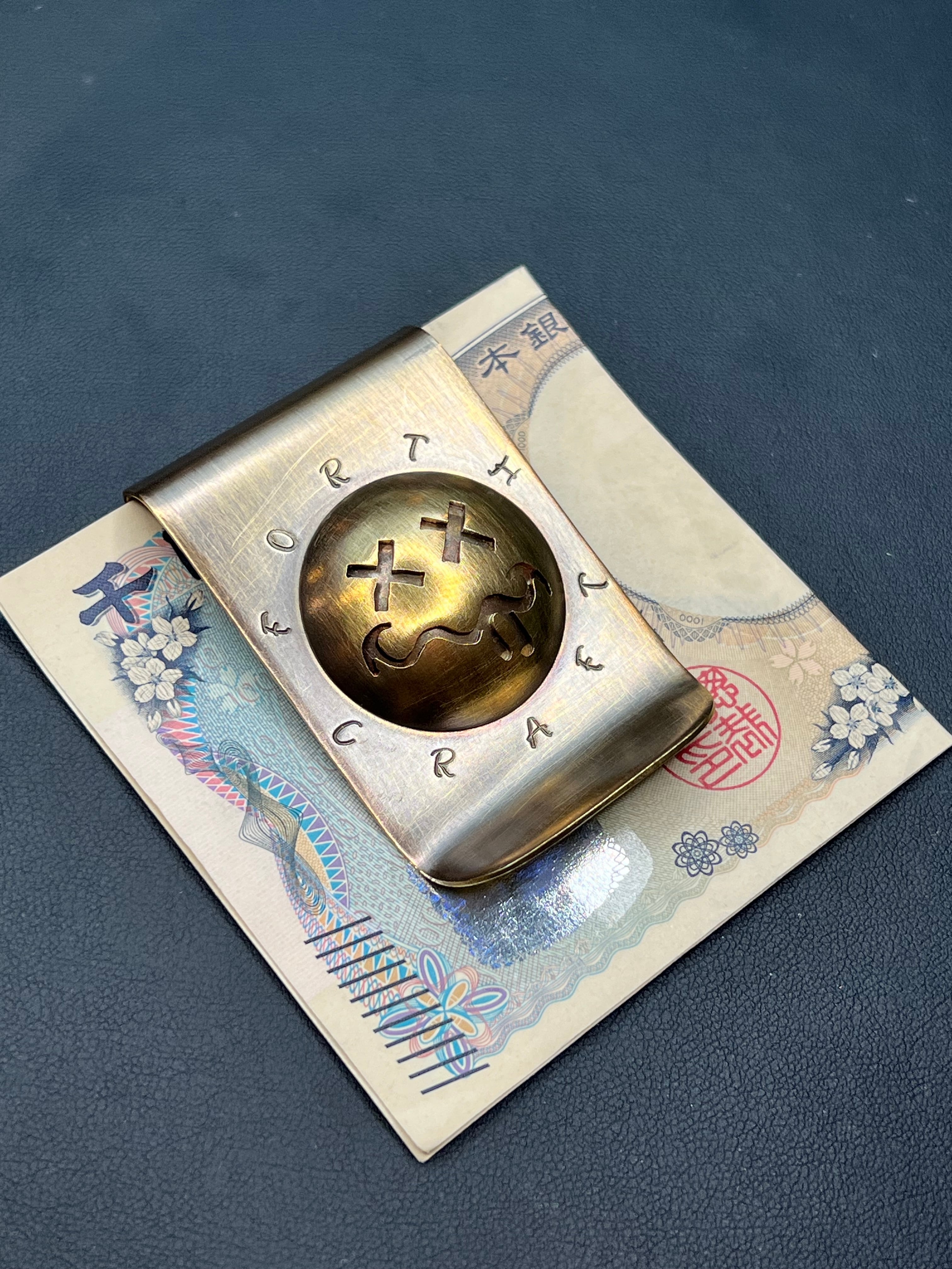 本日限定値下げ　forthcraft smile money clip smile money clip ⑨(brass) | forthcraft