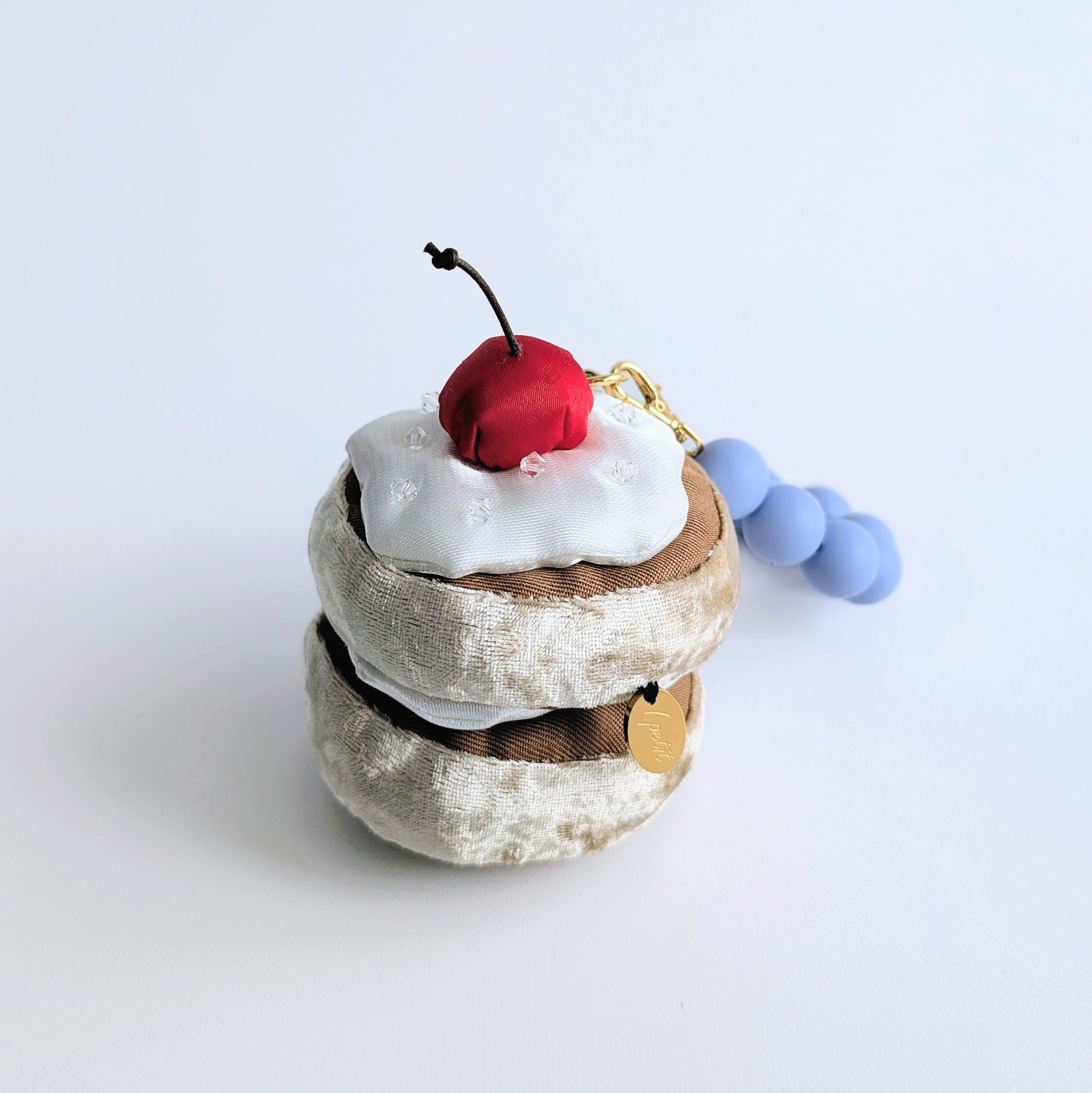 バッグチャーム【パンケーキ(生クリーム)】