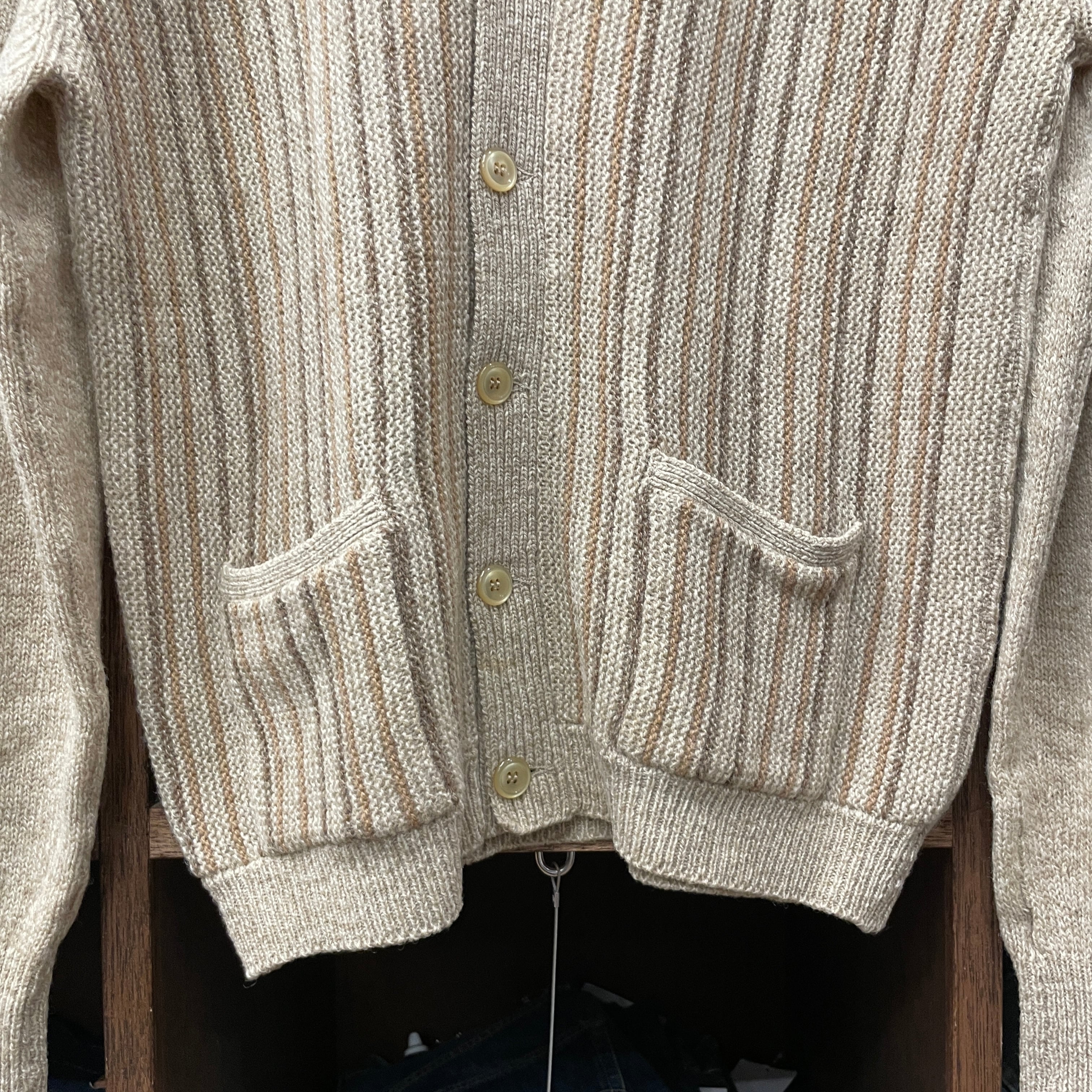 ①1960'S ALAN PAINE SHETLAND WOOL CARDIGAN | safarionline
