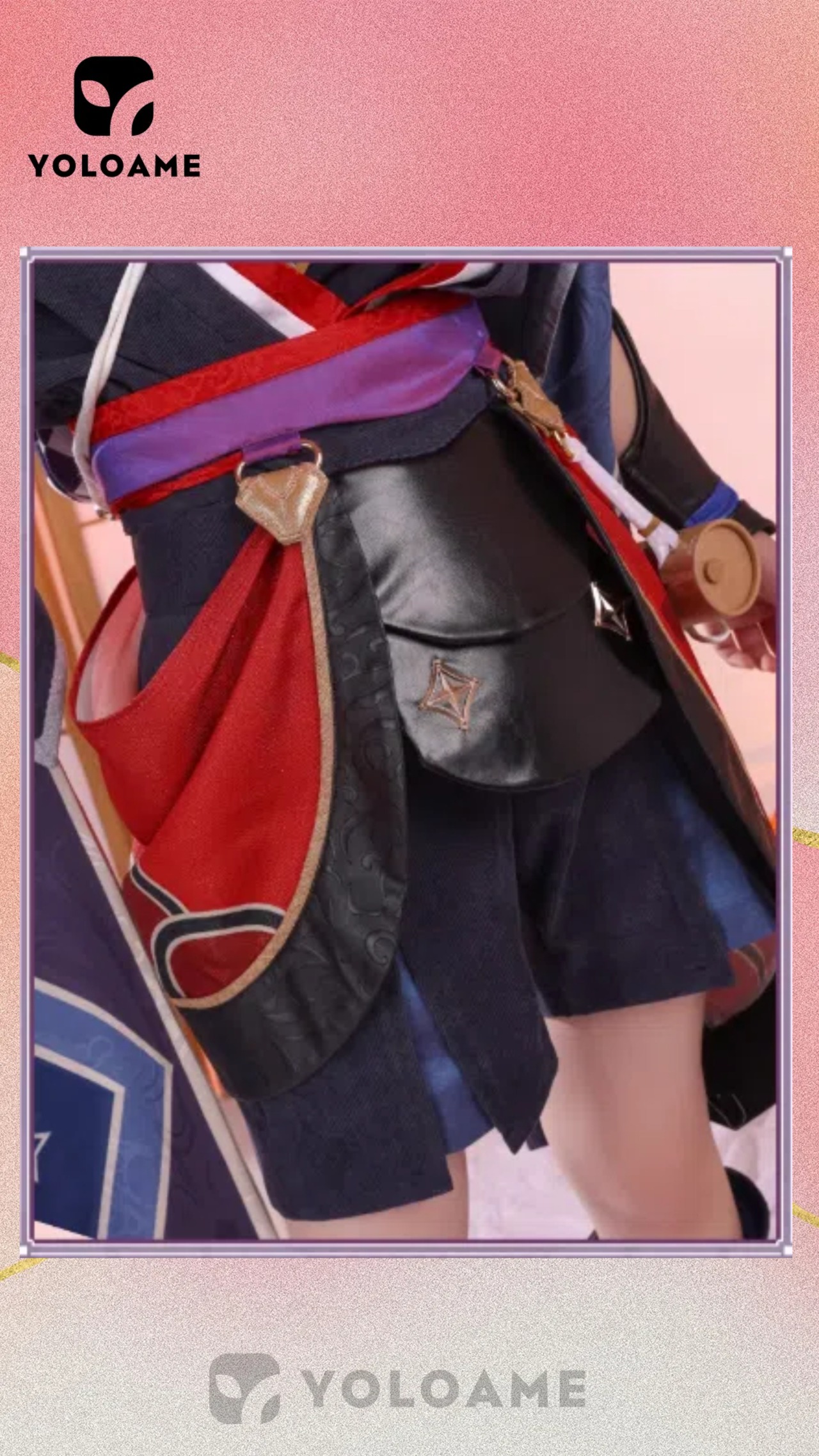 三分妄想 原神 放浪者 スカラマシュ コスプレ衣装 ファデュイ執行官